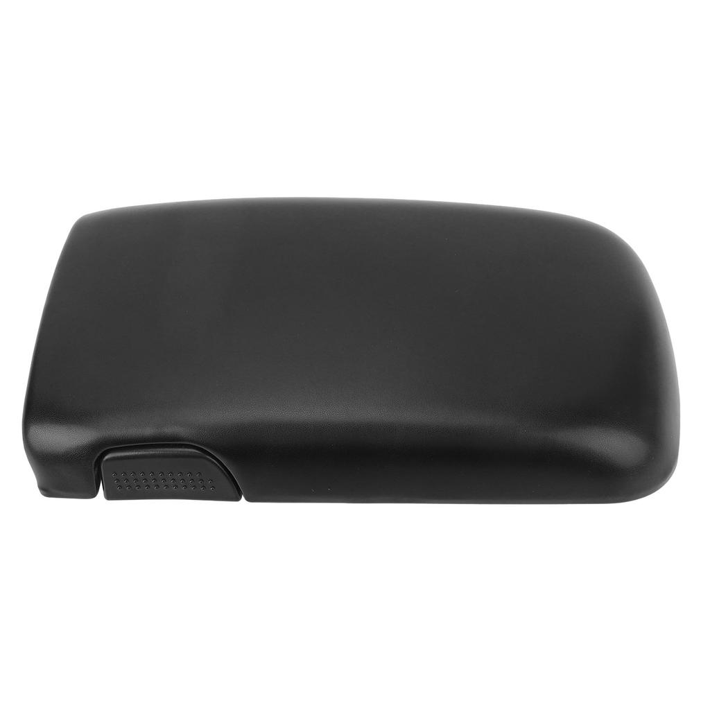 Center Console Door Lid Armrest Comfortable Touch Soft Effective Support Easy To Maintain Black