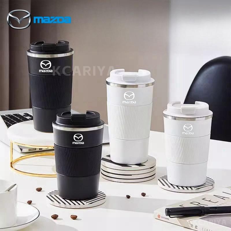 Edelstahl Kaffee Thermosbecher Auto Vakuumflasche Reise Thermobecher Für Mazda CX4 CX5 CX7 CX8 CX9 CX30 Atenza Axela Auto