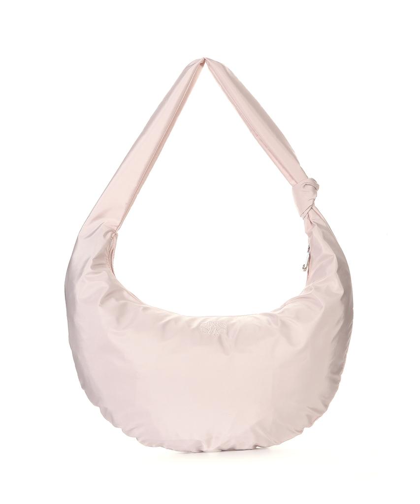 Nick&Nicole Nicole Nylon Shoulder Knot Bag_Light Pink