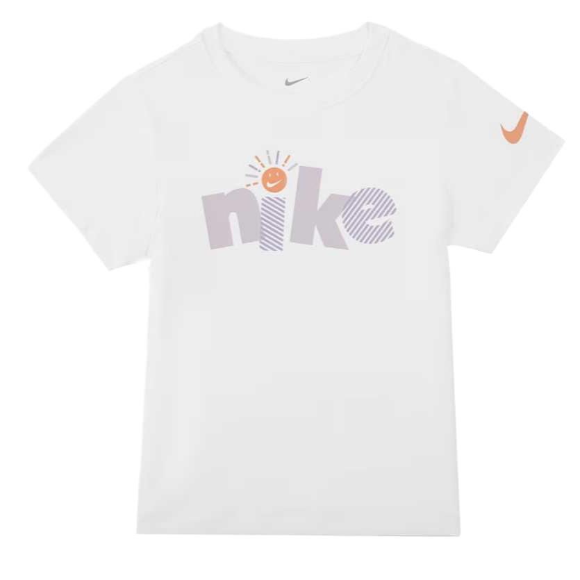 

Nike Swoosh T Shirt SS25 White Children Aged 3 7 Years Old II3525-100 6