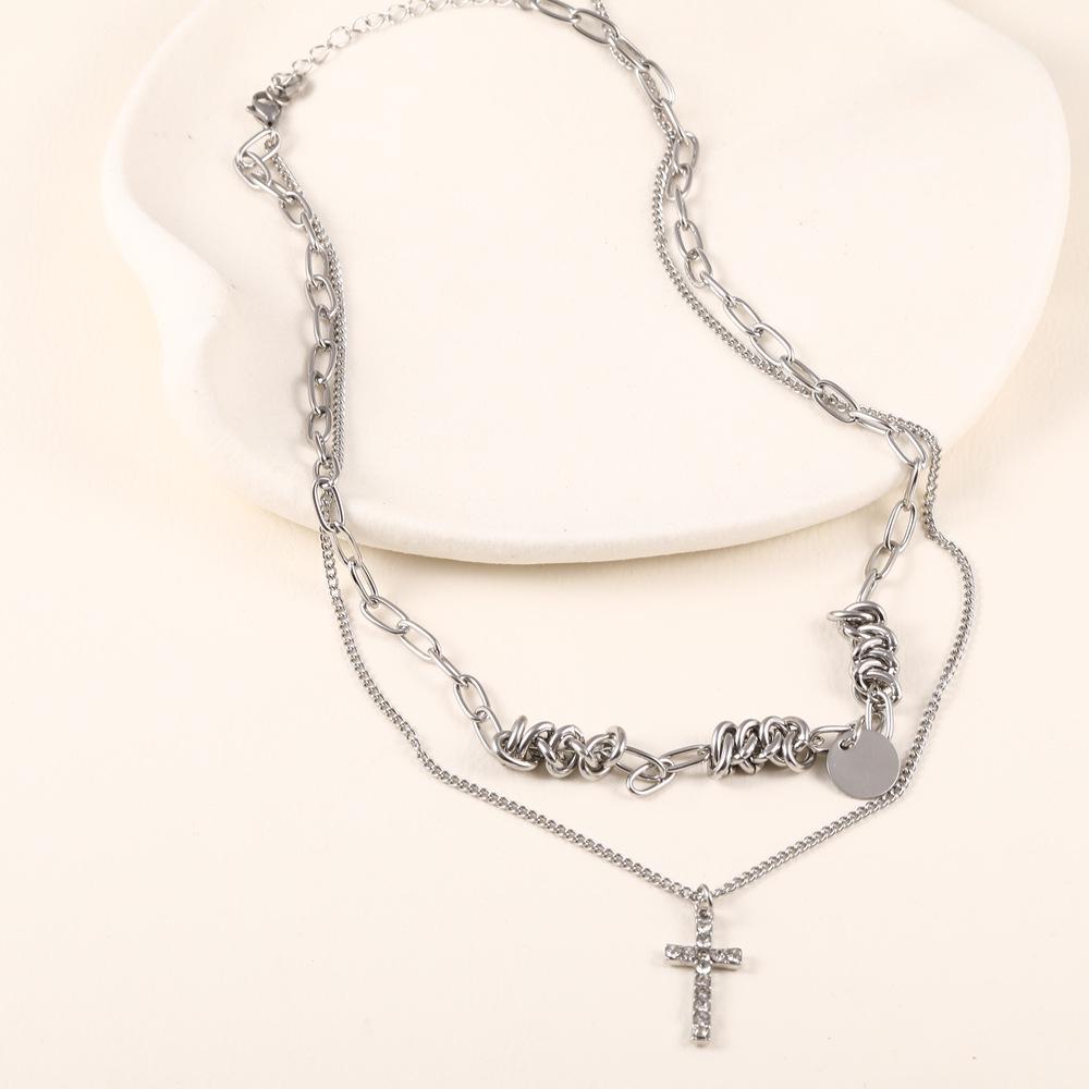

Men s Double Layer Versatile Necklace: Trendy, Niche, and Handsomely Stylish Jewelry with a High-End Feel
