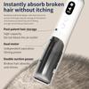 Baby automatic hair clipper, children's specific hair clipper with 2-level suction/rounded ceramic blade/washable blade/1-2 hour battery life