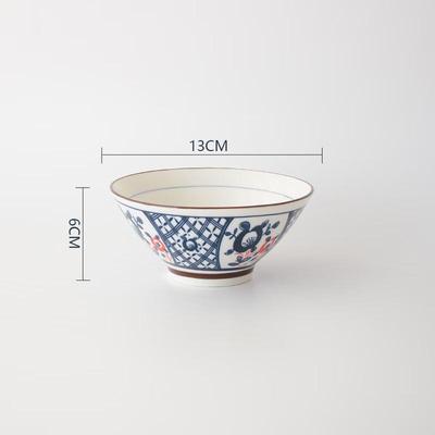 ZISIZ Japanese Style Ceramic Rice Bowl Set