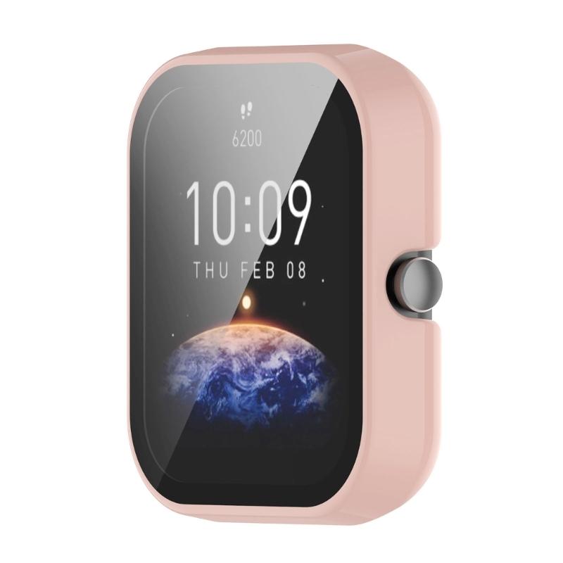 Klocka för fodral Full täckning TPU Skyddande skal Tvättbar stötfångare för skalhud för Bip3 & Bip3 pro