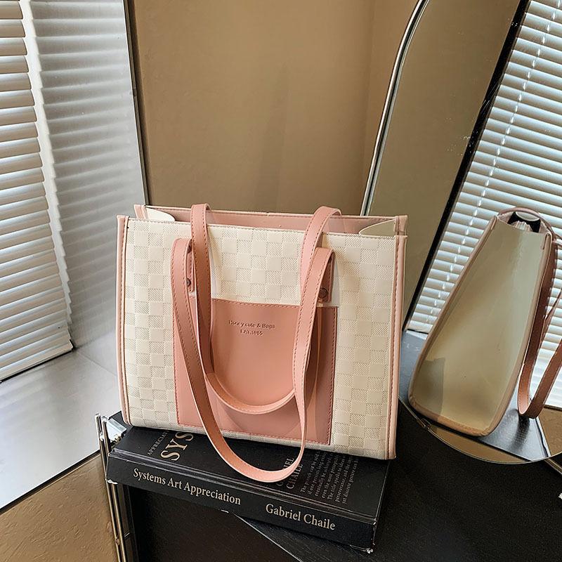 Premium sense large-capacity bag women's new spring and summer shoulder armpit bag casual commuter tote bag