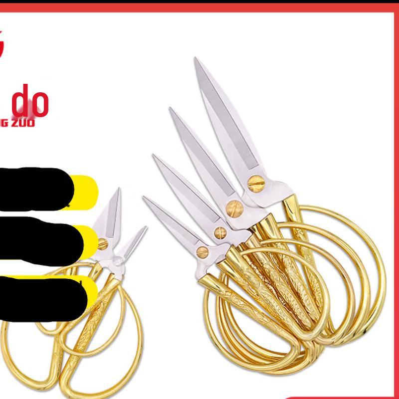 Beiyou Stainless Steel Dragon Phoenix Ceremony Scissors CN plug (adapter included)
