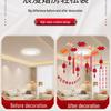 Ceiling Hanging Decorations: Wedding, Living Room, Bedroom, Boudoir Pendants & Fan Floral Ornaments