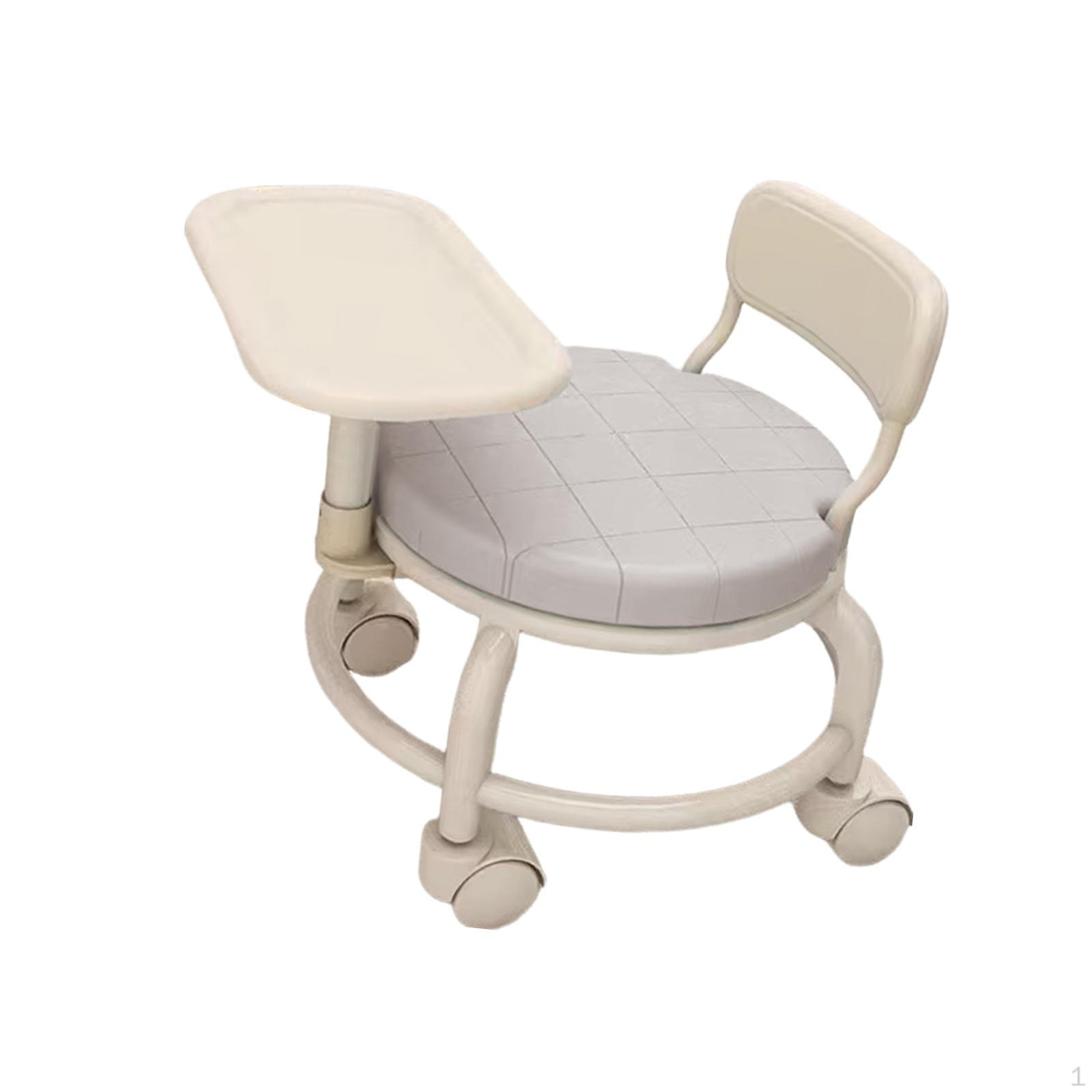 Детский обеденный стул с подносом Многофункциональный бытовой детский серый