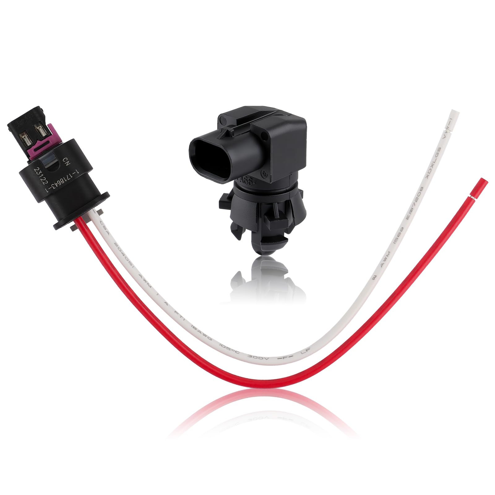 

GoaMotors 13583411 Ambient Temperature Sensor Connector Plug Pigtail Wire Harness for Cadillac Chevrolet Buick GMC