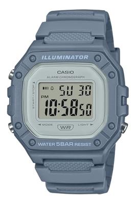 Wristwatch, Casio Collection, [Official Japanese Product] Web-Exclusive Model W-218HC-2AJF, Men's, Blue