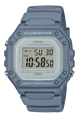 

Casio Wristwatch, Casio Collection, [Official Japanese Product] Web-Exclusive Model W-218HC-2AJF, Men s, Blue