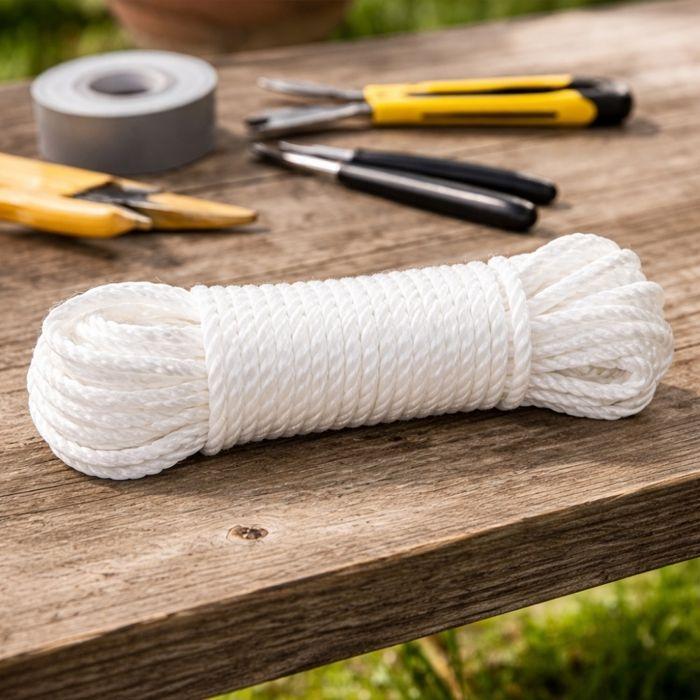 Rope - SHOP-STORY - 8 Mm X 10 M - High-tenacity Polypropylene - Rot-proof UV-resistant - Twisted Floating