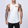 Mesh Fitness Workout Singlets Mens Tank Top Vest Muscle Sleeveless Sportswear Undershirt Gym Stringer Clothing Bodybuilding