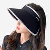 UOSU Women's Summer Sun Visor Hat with Detachable Mask