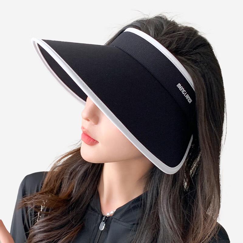 UOSU Women's Summer Sun Visor Hat with Detachable Mask