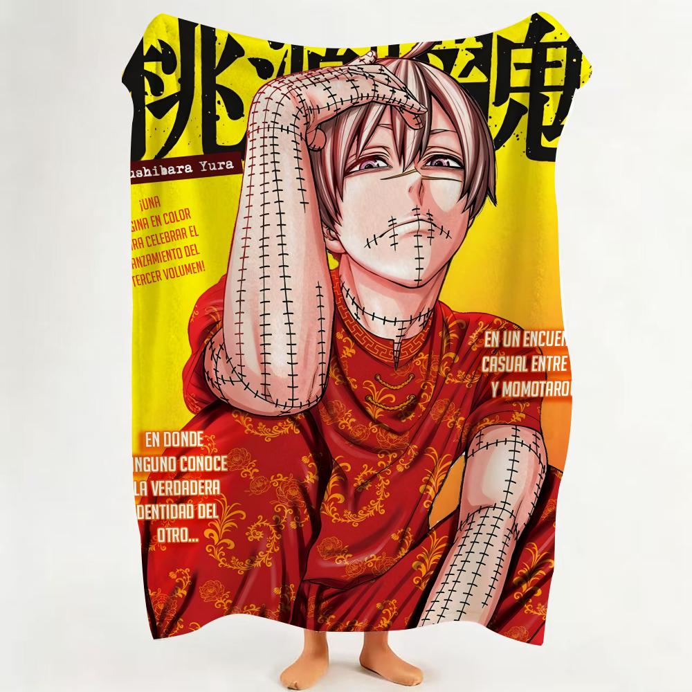 

Anime T Togen A Anki Throw Flannel Throw Blanket Suitable for Sofa Living Room Bedroom 75cmx90cm