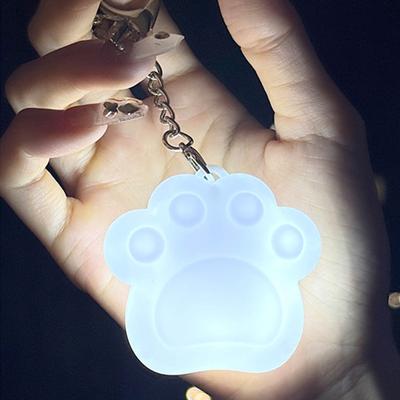 2/3/4pcs Heart-Shaped Handbag Light Touch Control Hanging Night Light Long-Lasting Rechargeable Gift for Women Girls Backpack