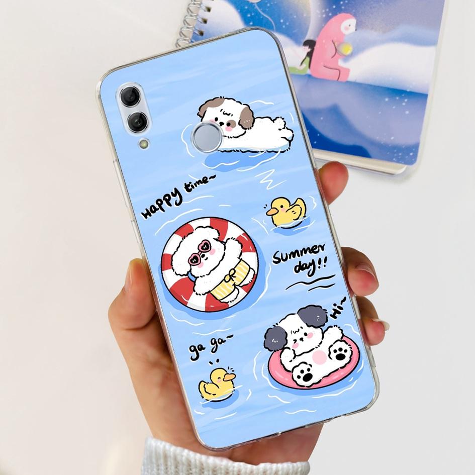 Für Honor 10 Lite Hülle HRY-LX1 HRY-LX2 Abdeckung Mode Schmetterling Transparentes Silikon Hüllen Für Honor 10 10i Honor10 Bumper