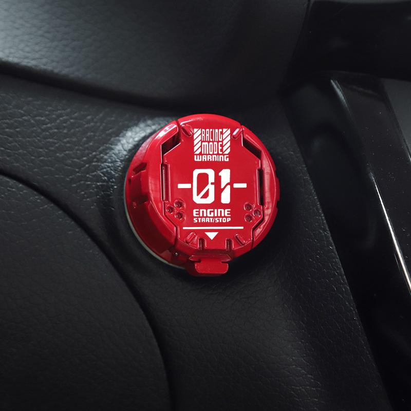 

Full Metal Armor One-Button Start Cover For Car Or Motorcycle Ignition Switch Decoration And Modification