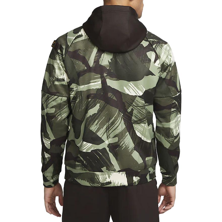 Nike Sweatshirts Men's Army Green Hooded Thickened Regular DQ6949-010