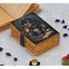 Witch’s Spellbook Journal | Vintage Handmade Magic Grimoire | Lockable Leather Bound Writing & Sketchbook