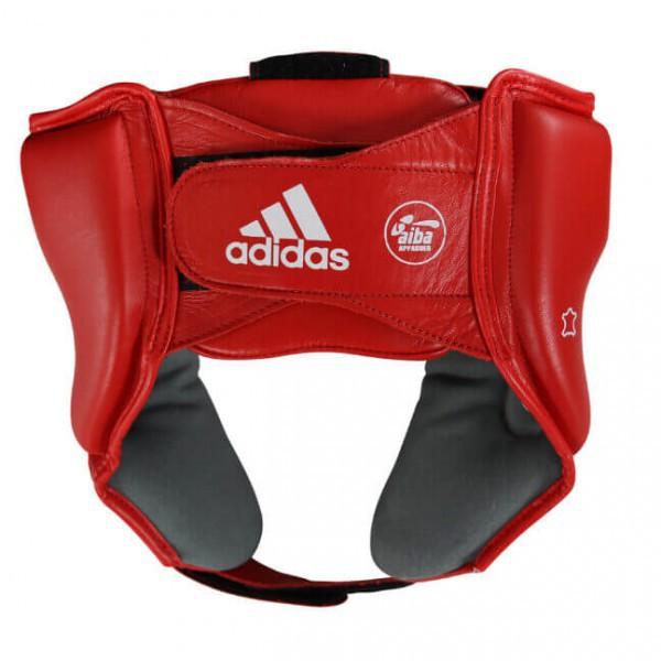 Adidas AIBA zugelassener Boxhelm Rot L