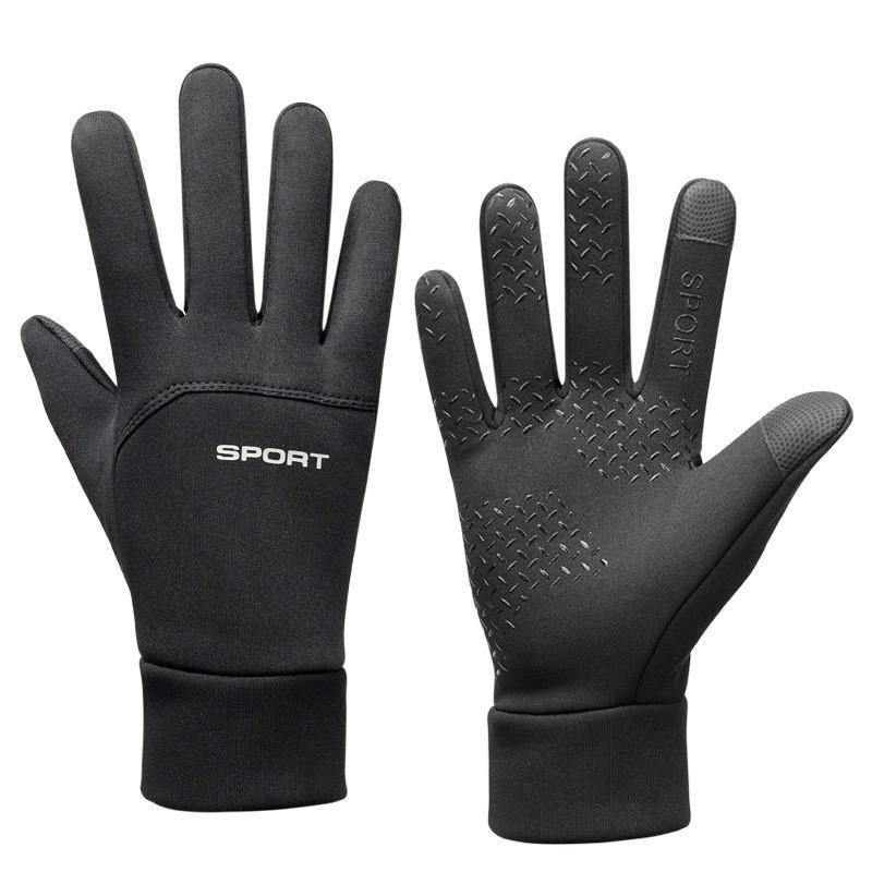 Herren Warme Winddichte und Wasserdichte Touchscreen-Handschuhe für Herbst/Winter Sportarten, Skifahren, Radfahren und Bergsteigen.