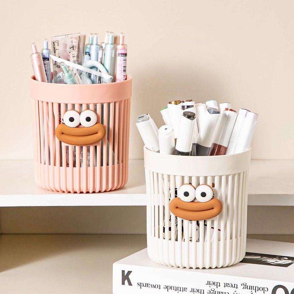 DIY Pencil Holder Big Mouth Desktop Storage Buckets Cute Pencil Case  Students Stationery