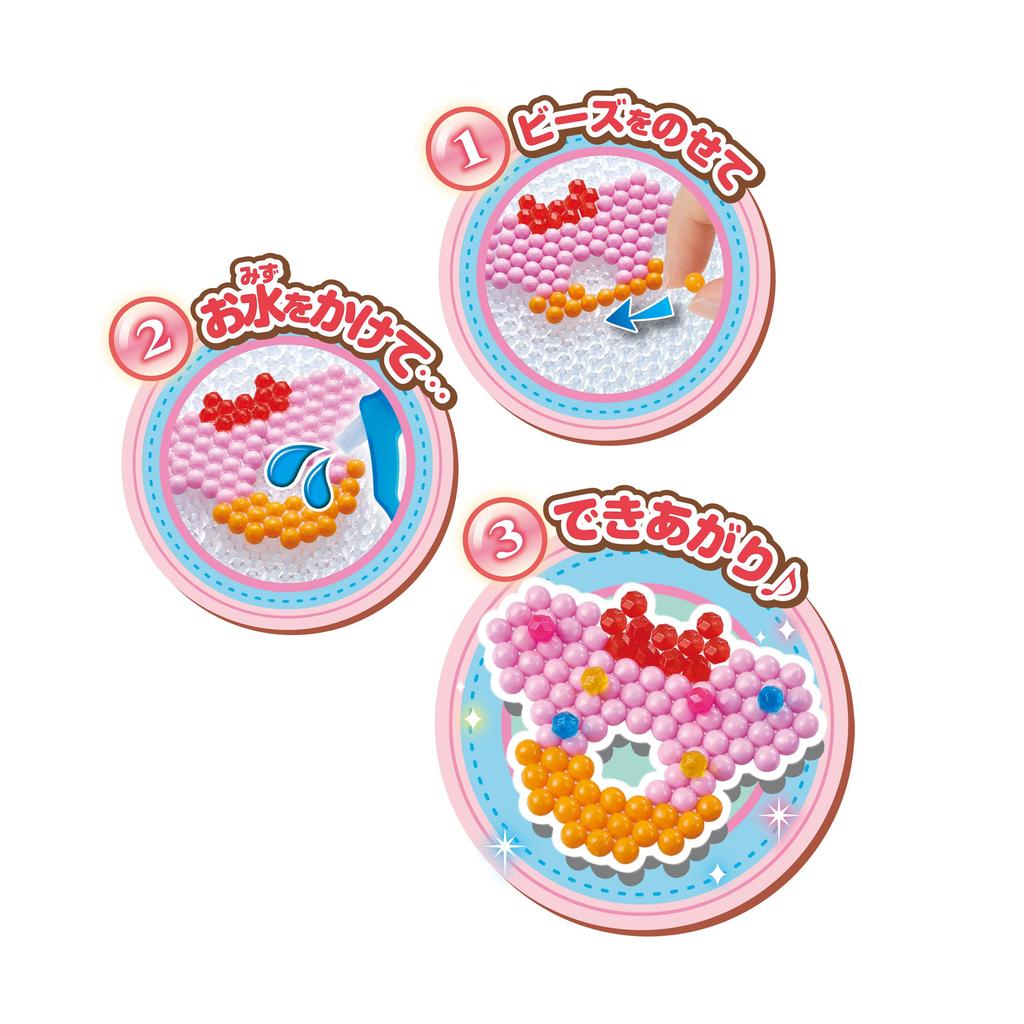 Aquabeads Character Beads Set Friends Ice Cream ST Mark Ages 6 and Crafting EPOCH (Sold Separately) [Mickey & Set] AQ-372 Certified, Up, Toy,