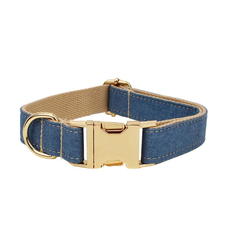 Bare bottom cowboy dog collar pet collar leash dog leash pet supplies XS