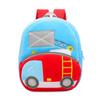 Plush Cartoon Excavator Backpack 2-4 Years Old Kids Small School Bag Kids Engineering Backpack