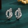 Earrings Fashion Jewelry Cross Border Unique Irregular Autumn Winter Stylish High End Designer Look