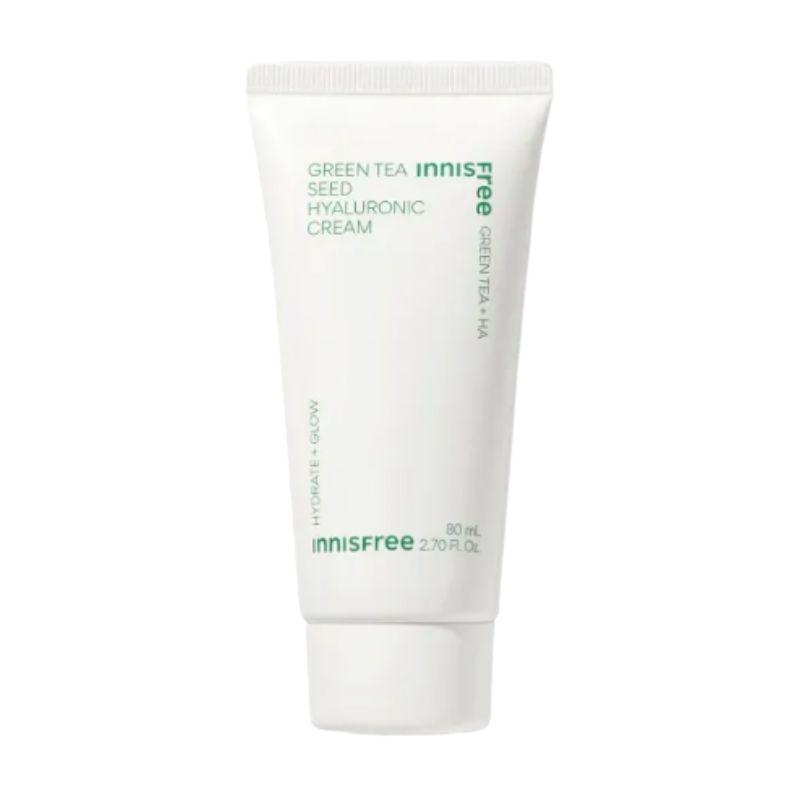 [Innisfree] Green Tea & Hyaluronic Acid Hydrating Moisture Cream (80mL) 80mL