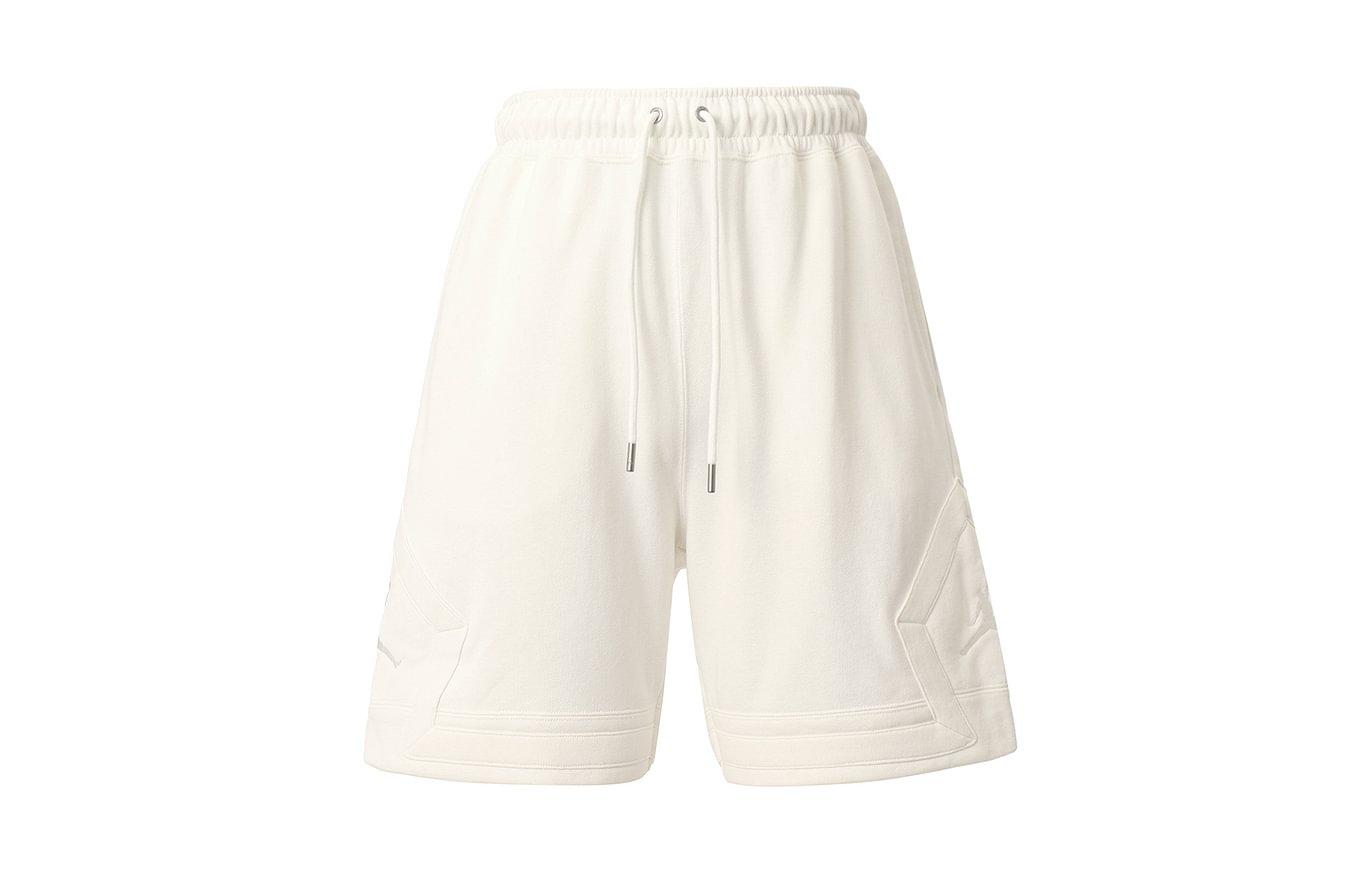 Jordan Flight Diamond Casual Shorts Men s Sail White FV7258-133 XL