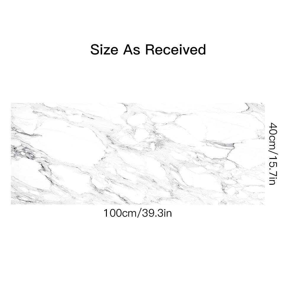 15 stiluri de tapet din marmură gri și albă Bucătărie Birou Dulap dulap Renovare Peel & Stick Autocolante de perete de artă impermeabile