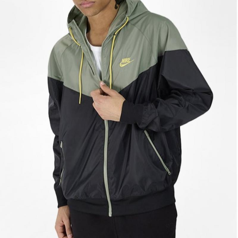 Nike Pánská bunda S Spe Woven Line Windrunner s kapucí Da0001 017