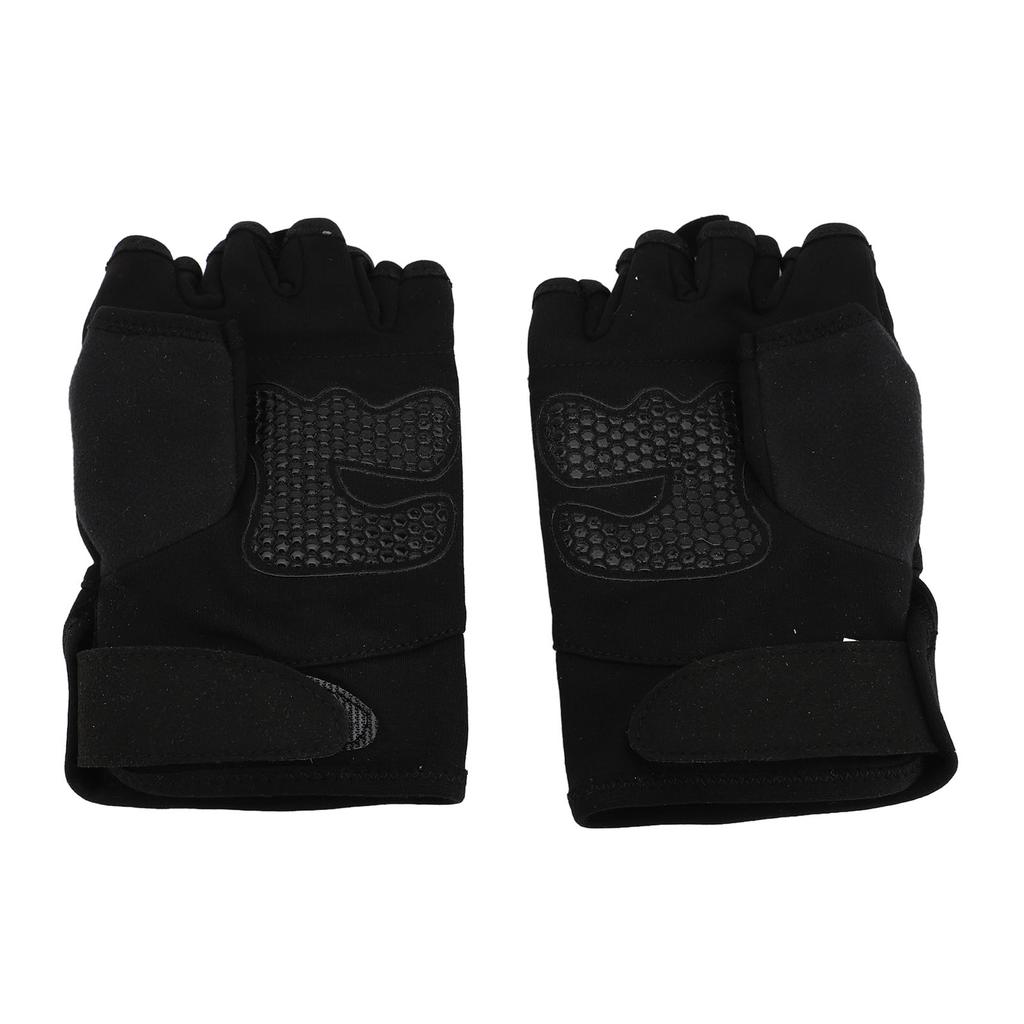 Half Finger Heated Gloves USB Rechargeable Electric Gloves Heated Timing Temperature Control Heated Winter Hand Gloves