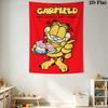 Garfield'S Chaos Whimsical Adventure Tapestry Fashion Print Background Cloth Soft Christmas Gift Wall Covering Decoration