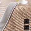 Summer Solid Color Sofa Cover Dustproof and Anti Slip Chair Rattan Mat Non-Slip Soft Cool Couch Cushion Home Decor