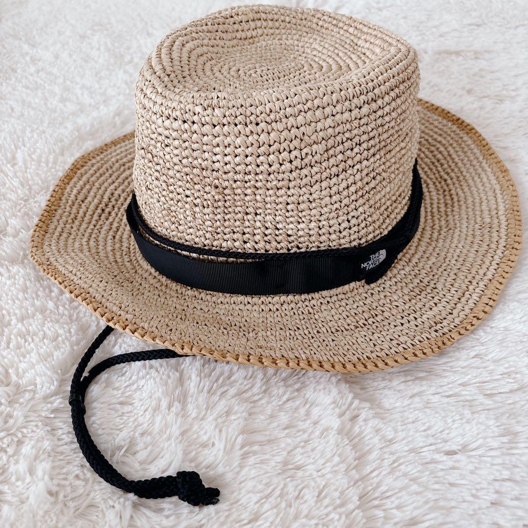 Used The North Face THENORTHFACE raffia hat NN02347 NB