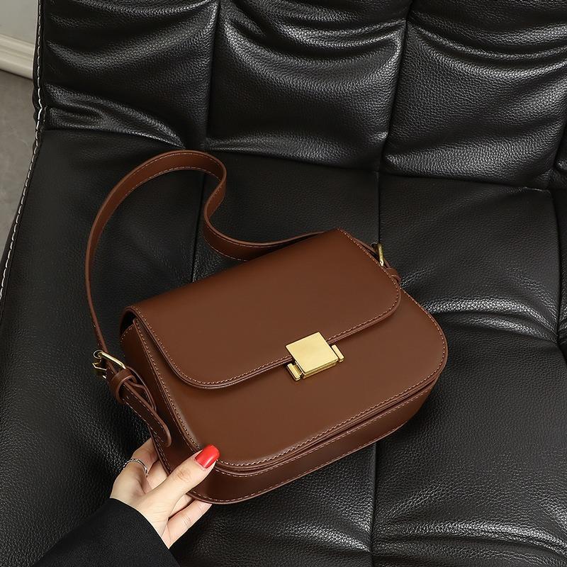 Bags Women's Versatile Summer New Messenger Bags Popular Leather Light Luxury Premium Underarm Bags Commuter Bags Bags