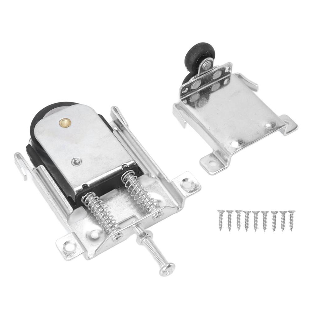 Wardrobe Pulley Furniture Roller Wheels Anti Derailment Cam Door Shifter Pulley for Closet Doors