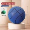 Silent Indoor Training Basketball - Mute, Non-Crumb Elastic Sponge Ball Size 7/5 for Kids