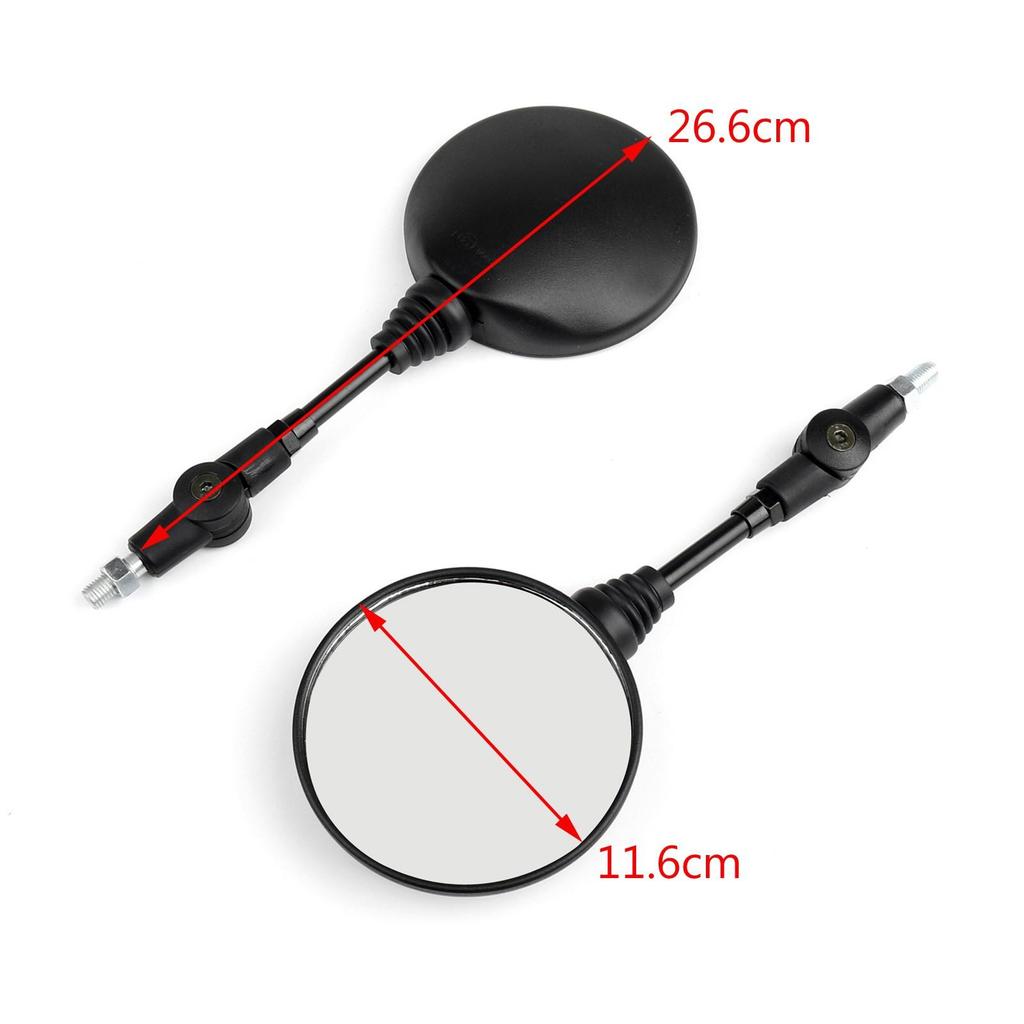 Motorcycle Rearview Mirrors For Yamaha XT350 1985-2000 TT600 TW225 TDR250