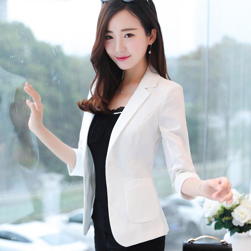 Plus Size Summer Thin Small Suit Jacket Women Outwear Chaqueta