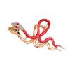 Hair Claw Clip Princess Snake Theme Hair Claw Clamp Lovely Snake Hair Grip Barrettes Strong Hold Hairpin for Girls