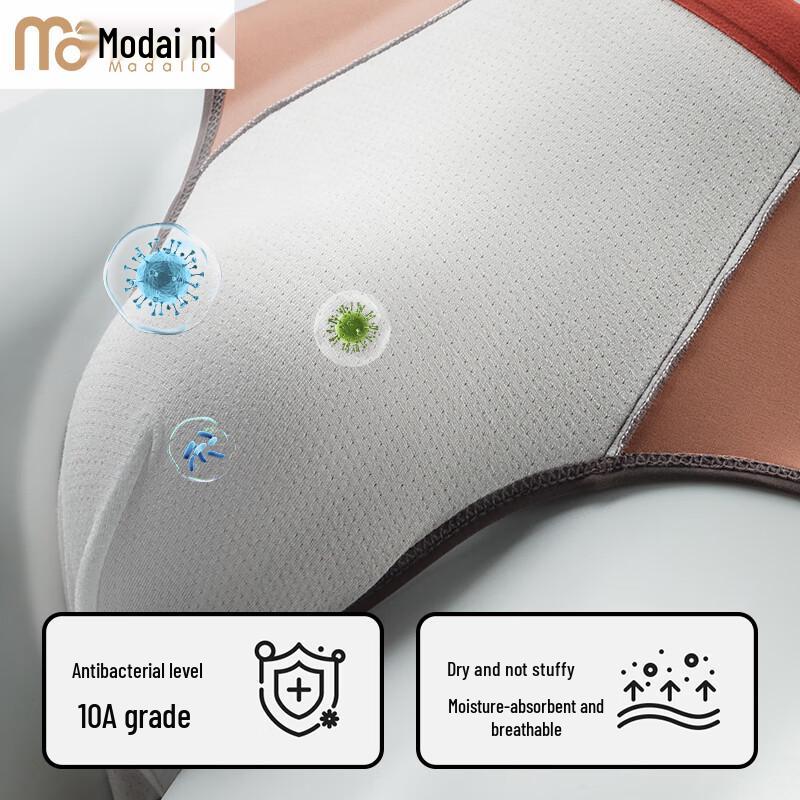 Modal Men's Antibacterial Breathable Briefs