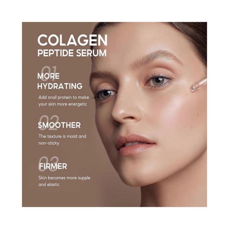 Collagens Pertide Serum Plant Peptides Antiaging Facial Serum Firming More Hydrating And Smoothing Serum 45ml