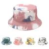 Double-sided Wearing Cap Rainbow Color Bucket Hat Men Women Sun  Reversible Fisherman  Summer Panama   Fishing Gorro