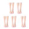 Sophisticated 1/5/10 Pairs Women's Casual Over the Calf Long Socks Silky Nylon Ultra Thin Sheer Knee Length Stockings